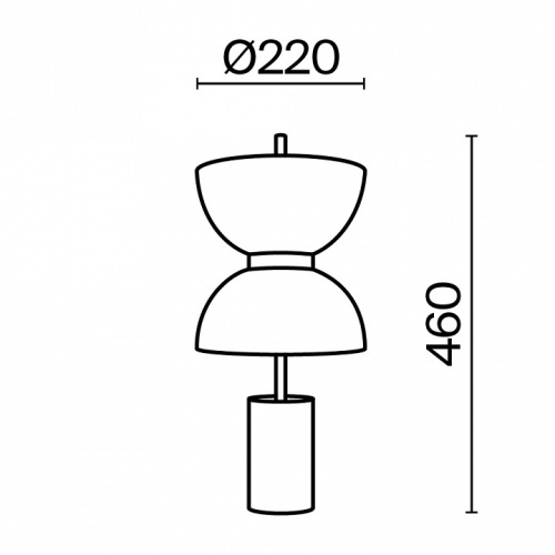 Настольная лампа декоративная Maytoni Memory MOD178TL-L11W3K в Нижнем Новгороде фото 5