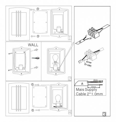 Накладной светильник Globo Orlando 3156-2 в Нижнем Новгороде фото 3