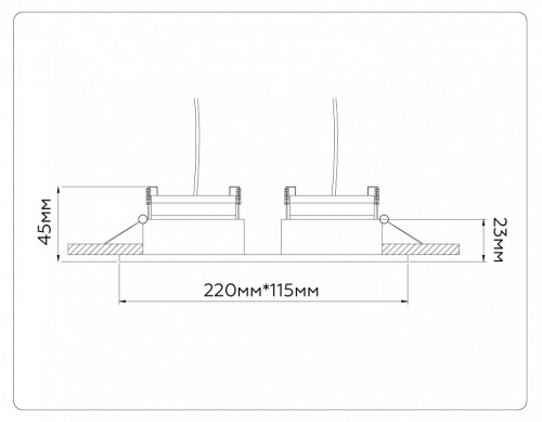 Встраиваемый светильник Ambrella Light TN TN51920 в Нижнем Новгороде фото 5