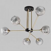 Люстра на штанге Imex MD.5299 MD.5299-6-S-AB+BK в Нижнем Новгороде