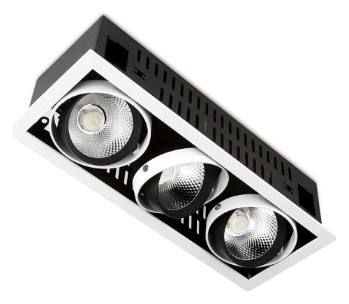 Встраиваемый светильник Ambrella Light Classic T81 T813 BK/CH 3*12W 4200K в Нижнем Новгороде