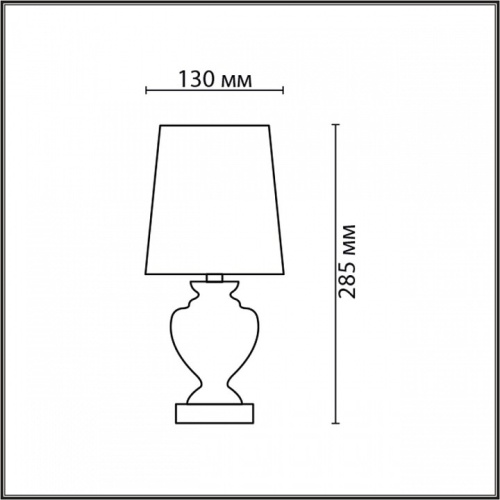 Настольная лампа декоративная Lumion BIANKA 8163/1T в Нижнем Новгороде фото 3
