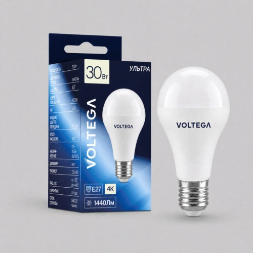 Лампа светодиодная Voltega Simple E27 30Вт 4000K 3042 в Нижнем Новгороде фото 4