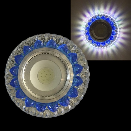 Встраиваемый светильник  42205-9.0-001PL MR16+LED3W CL/LBL+MIX в Нижнем Новгороде