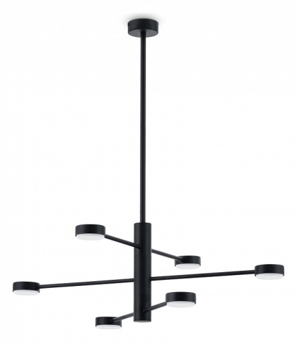 Люстра на штанге Freya Tactic FR5363CL-06B в Нижнем Новгороде