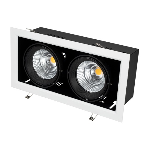 Светильник CL-KARDAN-S375x190-2x25W Warm3000 (WH-BK, 30 deg) (Arlight, IP20 Металл, 3 года) в Омске фото 8