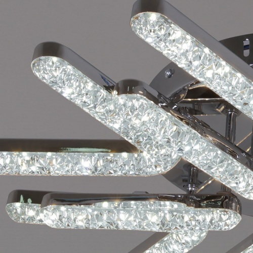 Люстра на штанге  13190-0.3-6+6 CR в Нижнем Новгороде фото 2