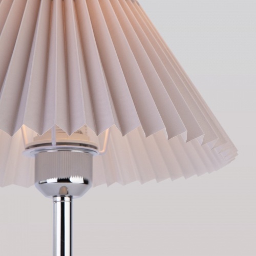 Настольная лампа декоративная Eurosvet Peony 01132/1 хром/серый в Сычевке фото 5