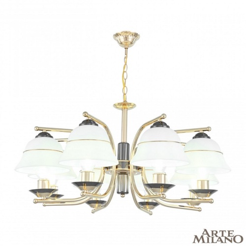 Подвесная люстра Arte Milano Florentia-1240 301240/8 Bk/Gd в Нижнем Новгороде фото 9