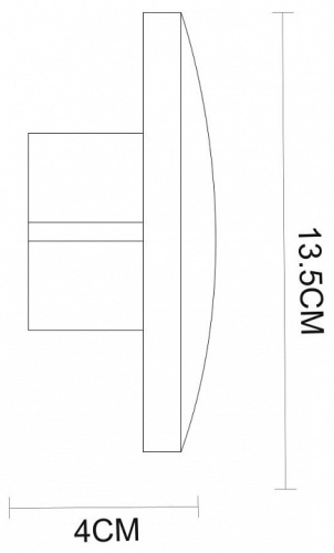 Накладной светильник Arte Lamp Nimbo A1506AP-1WH в Омске фото 2