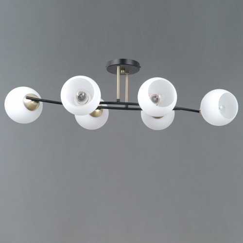 Потолочная люстра ILLUMICO TRENTO IL0798-6CSQ-25 BK AB TRENTO в Нижнем Новгороде фото 3