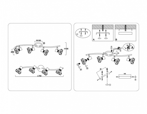 Спот Ambrella Light TR TR8658 в Нижнем Новгороде фото 6
