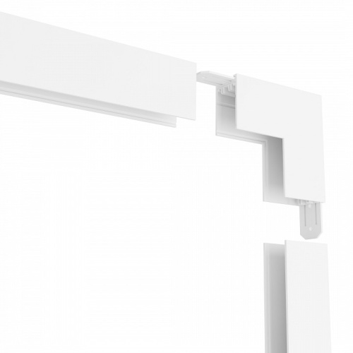 Соединитель угловой L-образный для треков Denkirs Smart TR2108-WH в Нижнем Новгороде фото 2