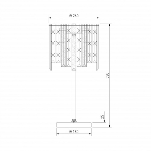 Настольная лампа декоративная Eurosvet Radiance 108011 в Нижнем Новгороде фото 2
