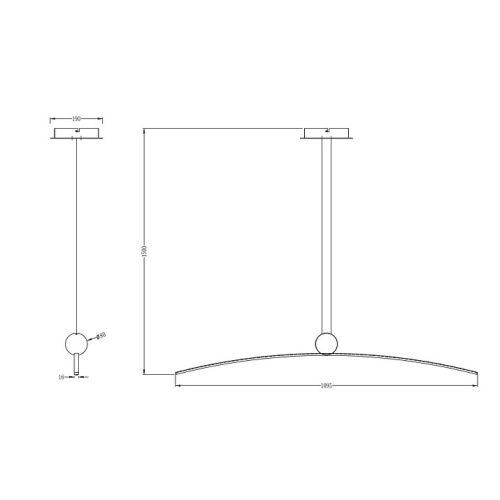 Подвесной светильник Arte Lamp Arno A3362SP-25BK в Архангельске фото 2