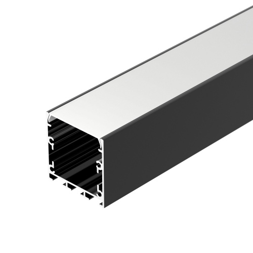 Профиль LINE-S-3535-2000 BLACK (Arlight, Алюминий) в Белом фото 2