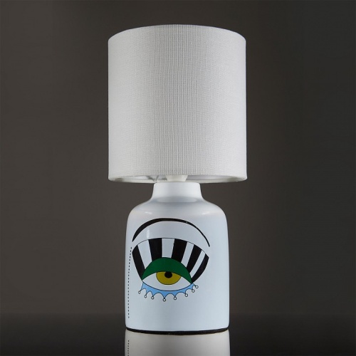 Настольная лампа декоративная Escada Glance 10176/L White в Петровом Вале фото 3