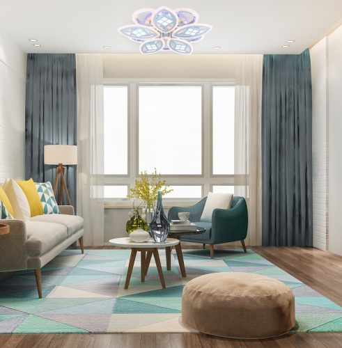 Потолочная люстра Escada Algol 10207/10LED BL в Нижнем Новгороде фото 2