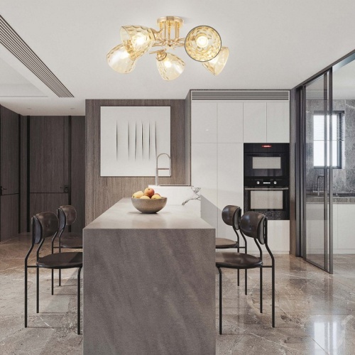 Потолочная люстра Arte Milano Napoli-8776 338776/5 FGD в Нижнем Новгороде фото 5