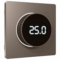 Накладка для терморегулятора электромеханического для теплого пола Ambrella Volt ALFA AP6358 в Нижнем Новгороде