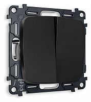 Выключатель проходной двухклавишный без рамки Ambrella Volt OMEGA MO803020 в Нижнем Новгороде