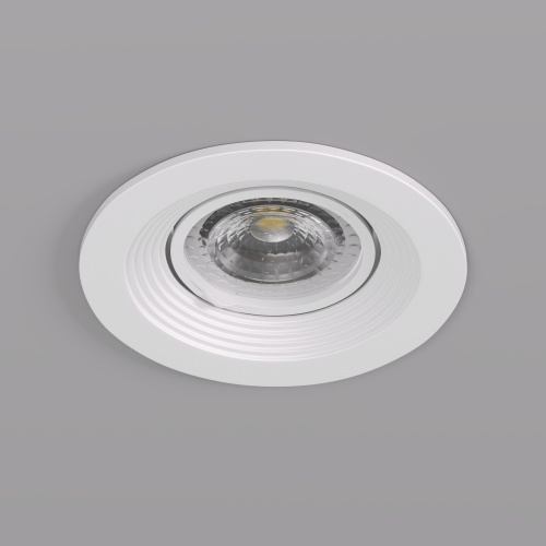 DK3029-WH Встраиваемый светильник, IP 20, 10 Вт, GU5.3, LED, белый, пластик в Кораблино фото 5