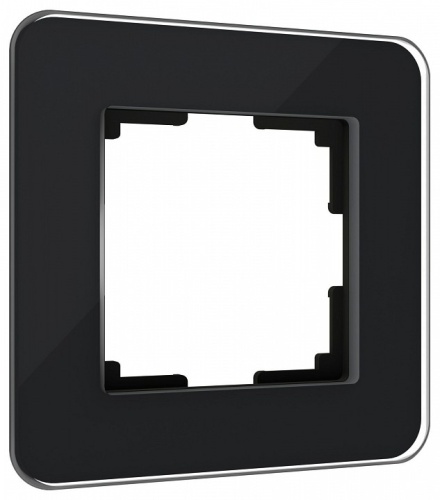Рамка на 1 пост Werkel Elite (черный, стекло) W0012448 в Нижнем Новгороде