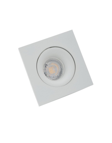 DK2019-WH Встраиваемый светильник, IP 20, 50 Вт, GU10, белый, алюминий в Волгограде