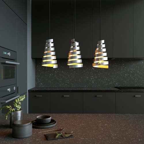 Подвесной светильник Eurosvet Storm 50058/3 серебро в Нижнем Новгороде фото 5