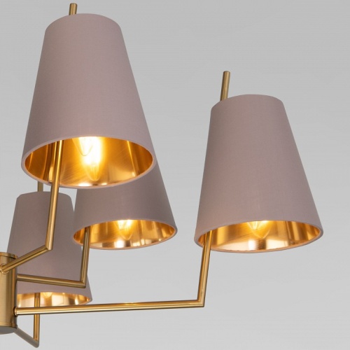 Люстра на штанге Eurosvet Topanga 60173/8 латунь в Нижнем Новгороде фото 2