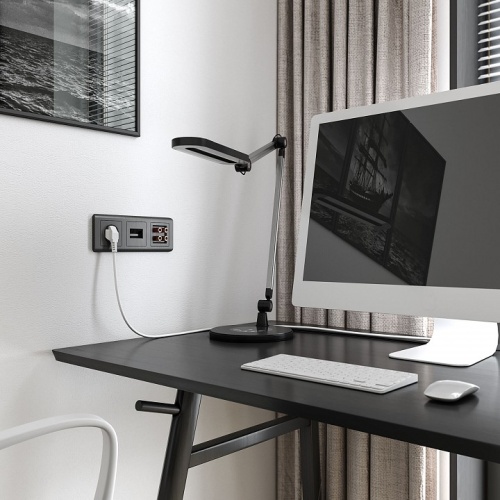 Накладка для розетки Ethernet RJ-45 Werkel графит W1191104 в Нижнем Новгороде фото 2