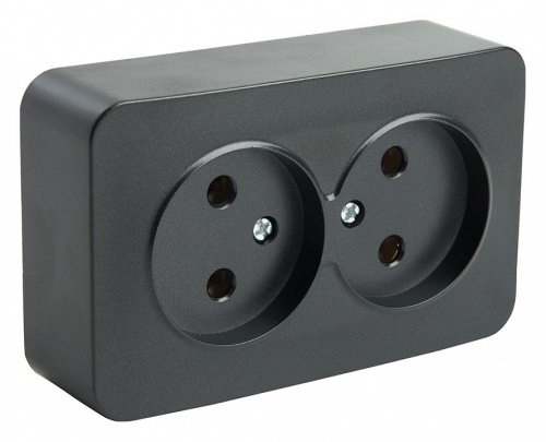 Розетка двойная без заземления Stekker София 49315 в Нижнем Новгороде