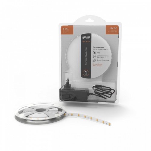 Комплект с лентой светодиодной Gauss Basic BT013 в Нижнем Новгороде фото 8