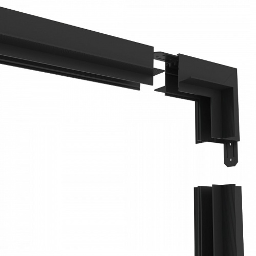 Соединитель угловой L-образный для треков Denkirs Smart TR2118-BK в Нижнем Новгороде фото 3