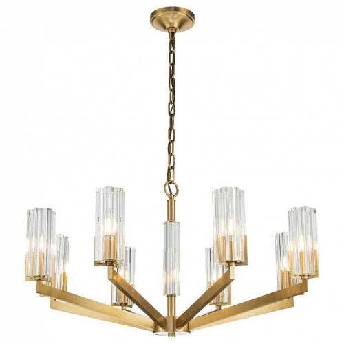 Подвесная люстра Belfast Malone 6035-8 BR CL в Нижнем Новгороде фото 3