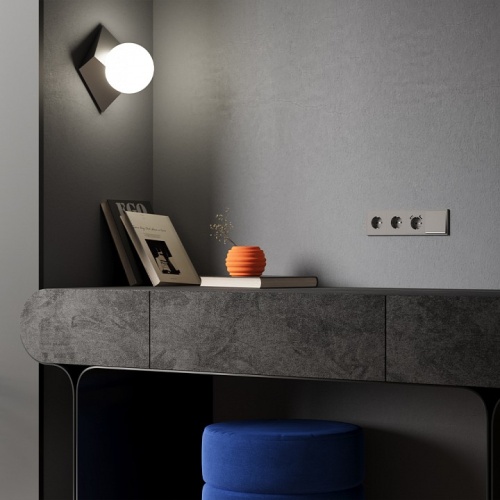 Клавиша для выключателя одноклавишного c подсветкой Voltum S70 VLS000214 в Нижнем Новгороде фото 3