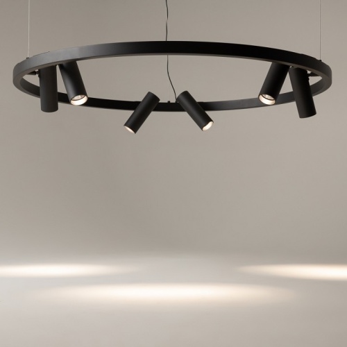 Подвесная люстра Maytoni Halo MOD102PL-L42BK в Нижнем Новгороде фото 9