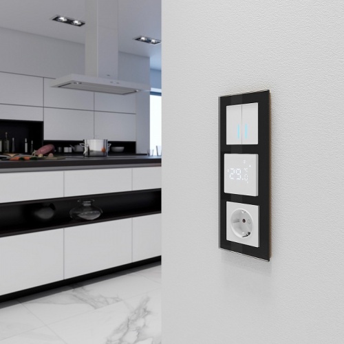 Терморегулятор электромеханический для теплого пола Werkel белый W1151201 в Нижнем Новгороде фото 6