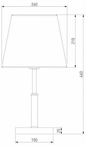 Торшер Eurosvet Ozark 01155/1 латунь в Нижнем Новгороде фото 2