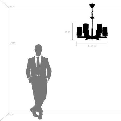 Подвесная люстра Lightstar Cero 731067 в Нижнем Новгороде фото 8