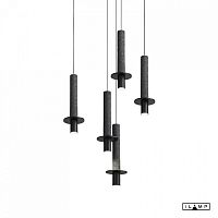 Подвесной светильник iLamp Lofty 10704P/1-D150 BK-GR в Нижнем Новгороде