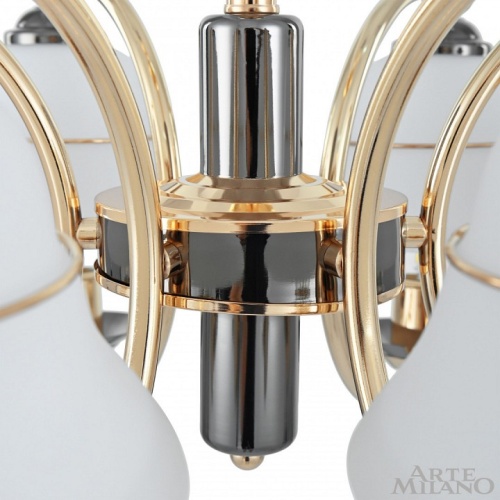 Подвесная люстра Arte Milano Florentia-1240 301240/6 Bk/Gd в Нижнем Новгороде фото 5