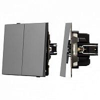 Выключатель двухклавишный без рамки Arlight SWT 054060 в Нижнем Новгороде