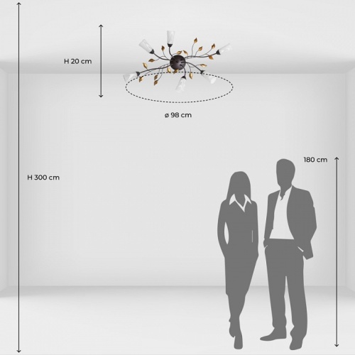 Потолочная люстра MW-Light Восторг 15 242015206 в Нижнем Новгороде фото 7