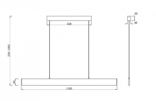 Подвесной светильник Maytoni Step P010PL-L30G3K в Архангельске фото 7