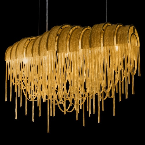 Подвесная люстра Loft it Volver 10404/720L GD в Нижнем Новгороде фото 5