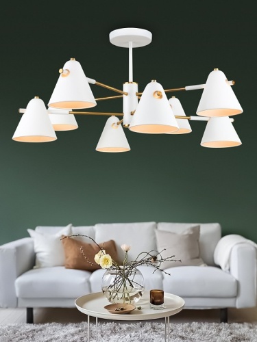 Люстра на штанге Rivoli Chelsea Б0055462 в Нижнем Новгороде фото 3