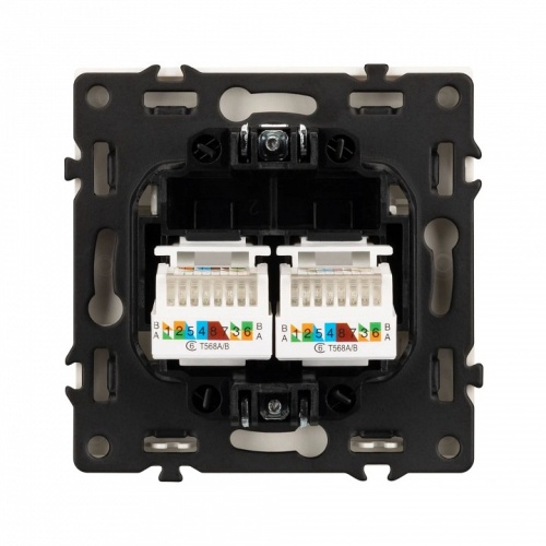 Розетка двойная Ethernet RJ-45 без рамки Arlight SCT 054314 в Нижнем Новгороде фото 3
