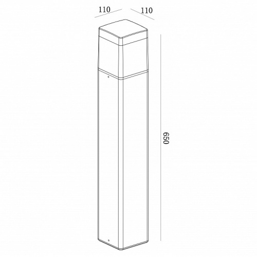 Наземный низкий светильник Mantra Chicago 8109 в Нижнем Новгороде фото 3