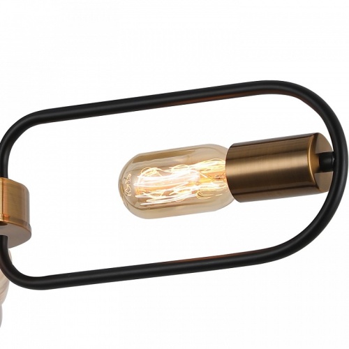 Люстра на штанге ILLUMICO  IL8253-3COU-79 BK GD в Нижнем Новгороде фото 2